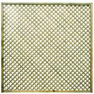 Diamond Trellis Fence Panels